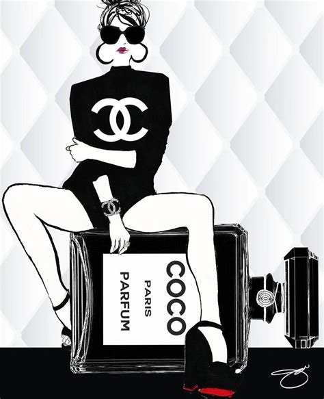 chanel イラスト